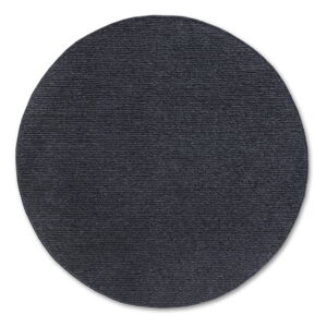 Tmavosivý ručne tkaný vlnený okrúhly koberec ø 200 cm Francois – Villeroy&Boch