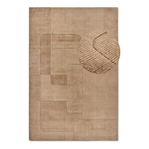Béžový ručne tkaný vlnený koberec 190x280 cm Charlotte – Villeroy&Boch