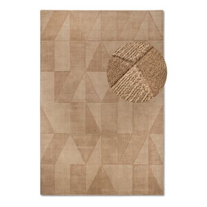 Béžový ručne tkaný vlnený koberec 80x150 cm Ursule – Villeroy&Boch