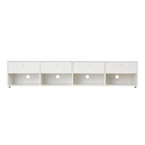 Biely TV stolík 214x45 cm Mistral – Hammel Furniture