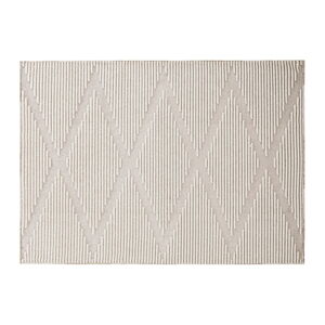 Krémový prateľný koberec 108x154 cm Lena – Webtappeti