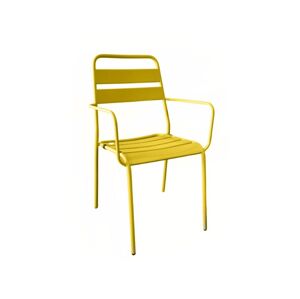 Palermo jedálenská stolička žltá